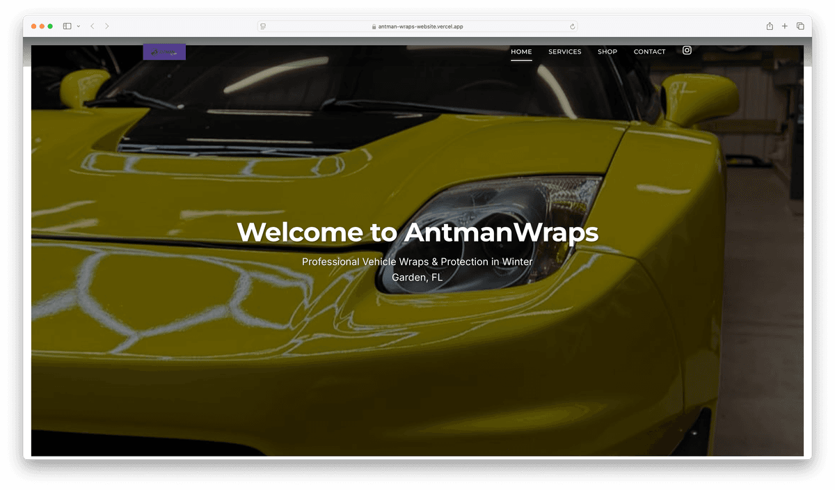 Antman Wraps - Vehicle Wrap Business