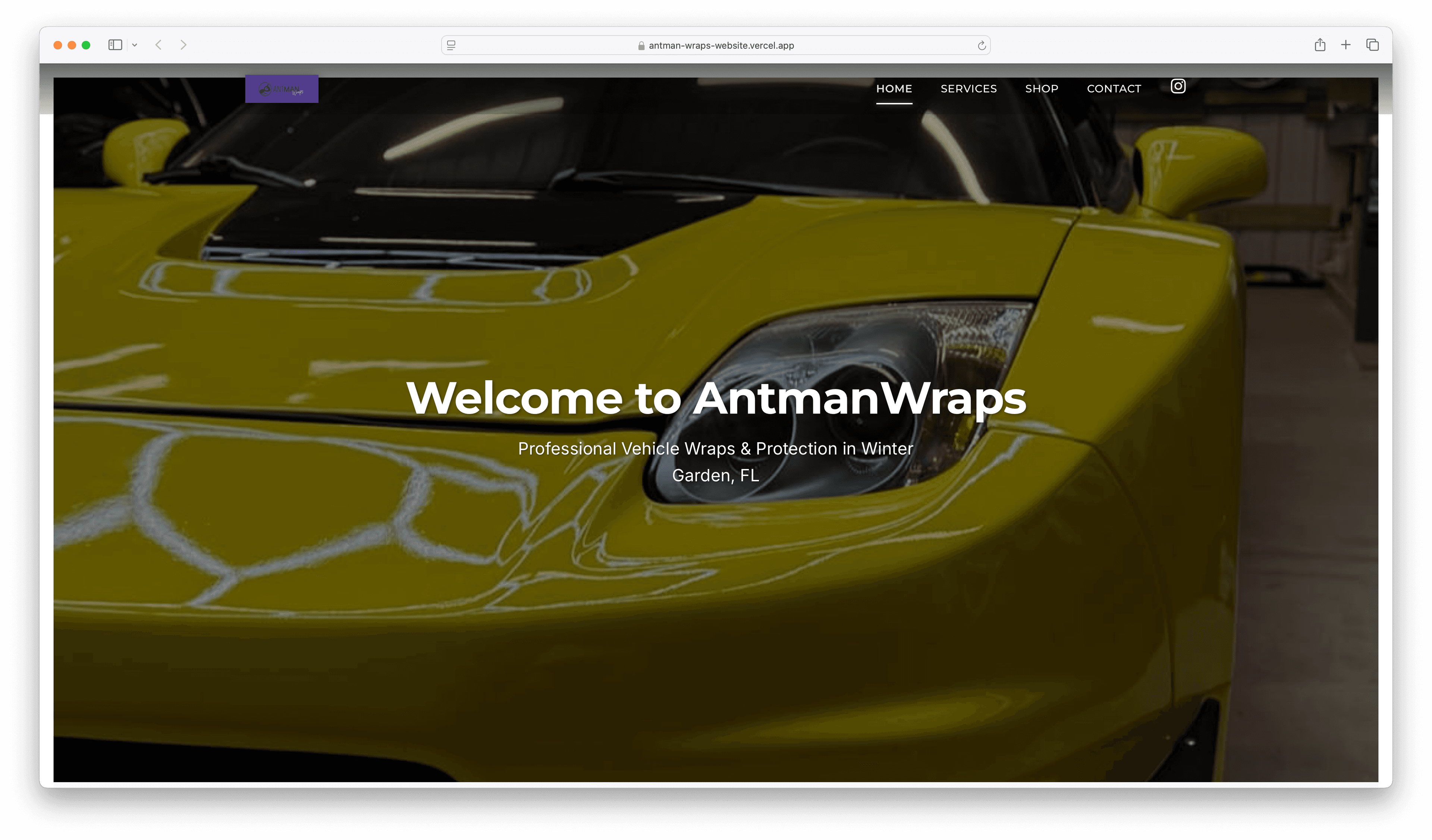 Antman Wraps – Vehicle Wrap Business